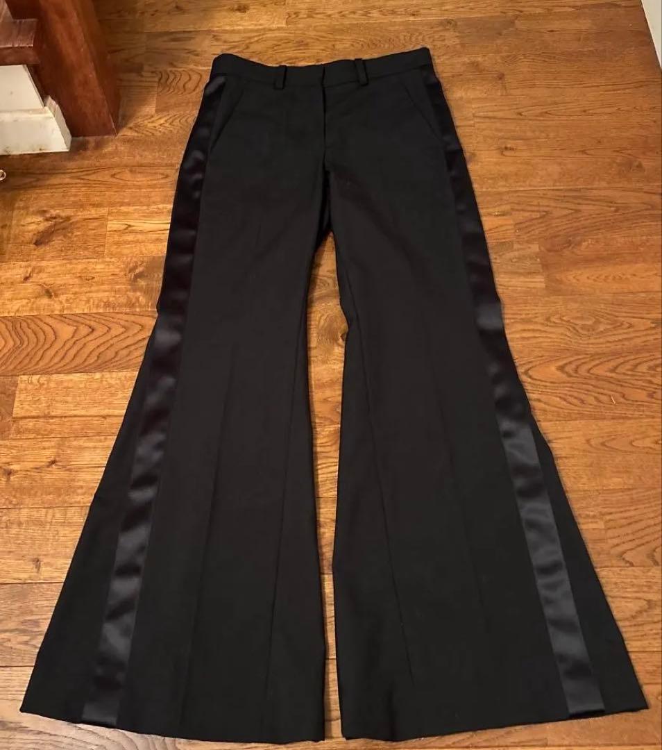 【Sacai】フレアパンツ　スラックス
