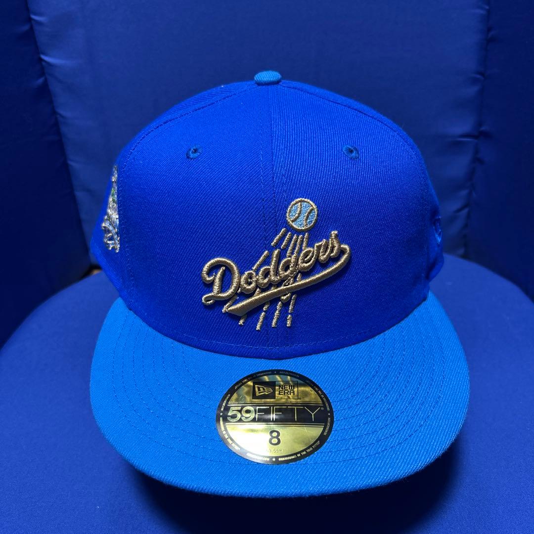MLB NEW ERA 59fifty dodgers ドジャース　63.5cm