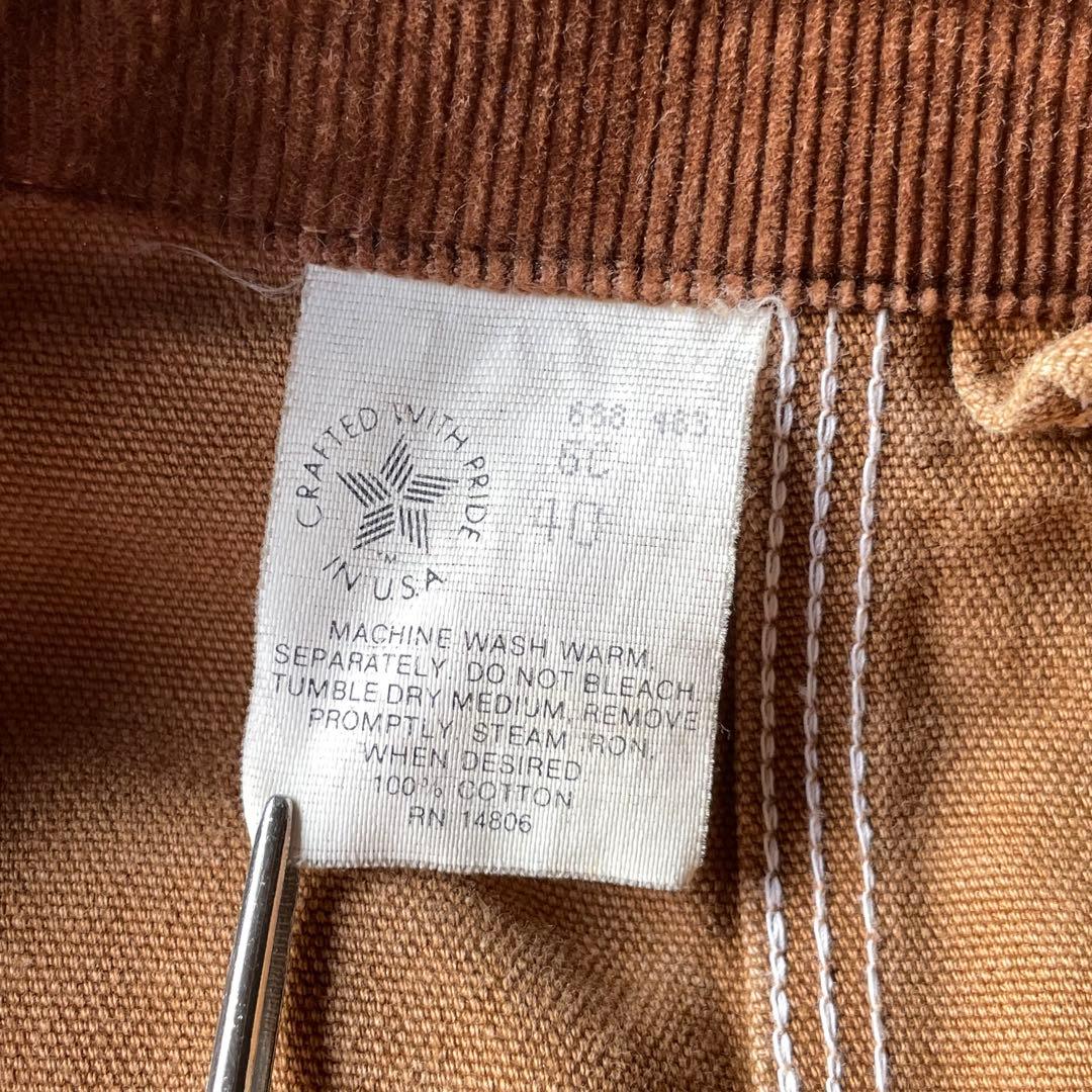 80s USA製 Carhartt Michigan Chore Coat