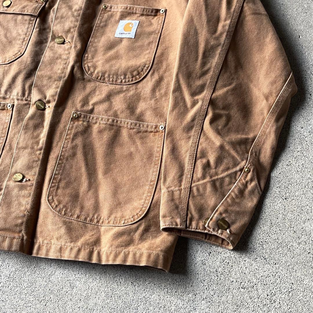 80s USA製 Carhartt Michigan Chore Coat