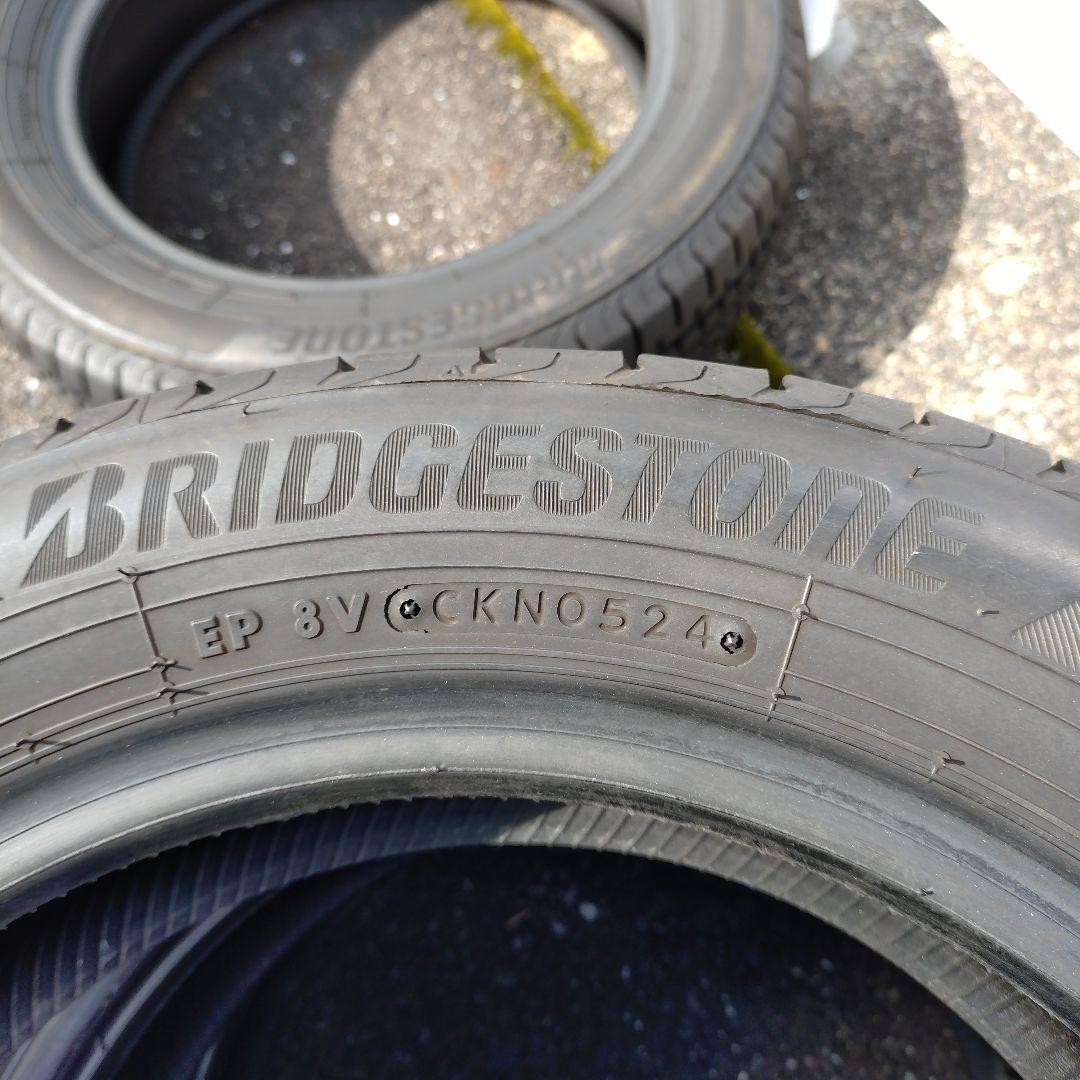 155/65R14 ブリジストン　NEWNO 2024年製中古タイヤ4本セット