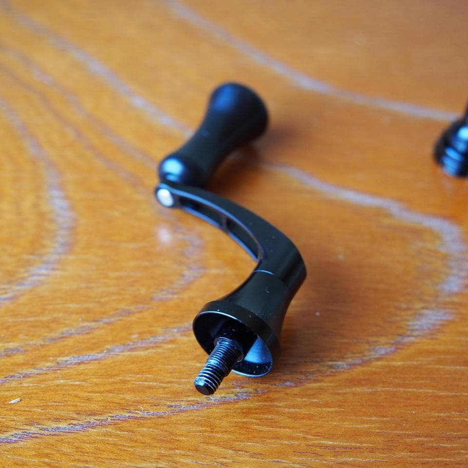 アベイル シマノ 軽量 スピニングハンドル 32.5mm ブラック