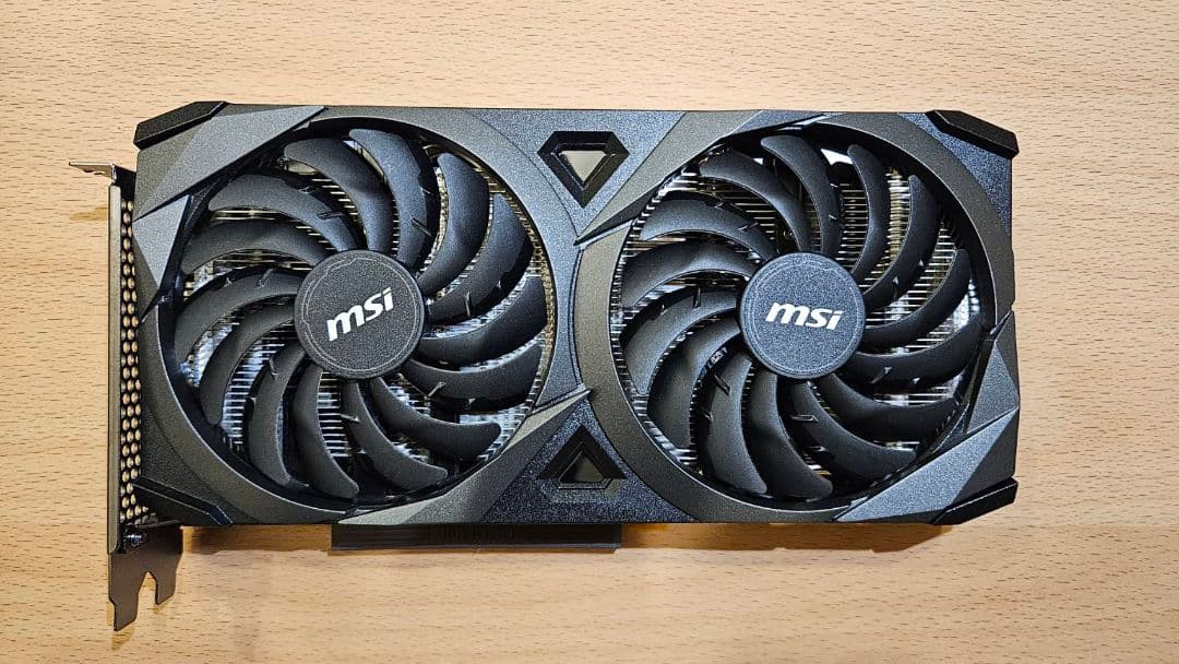 ジャンク品 MSI GeForce RTX3060ti　補助電源コネクタ付き