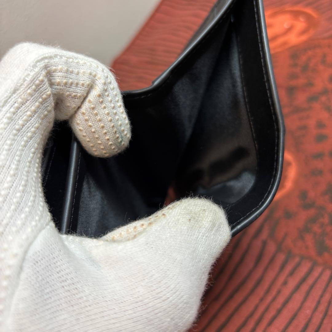 【美品】COACHコーチ 二つ折り財布 シグネチャー ブラウン