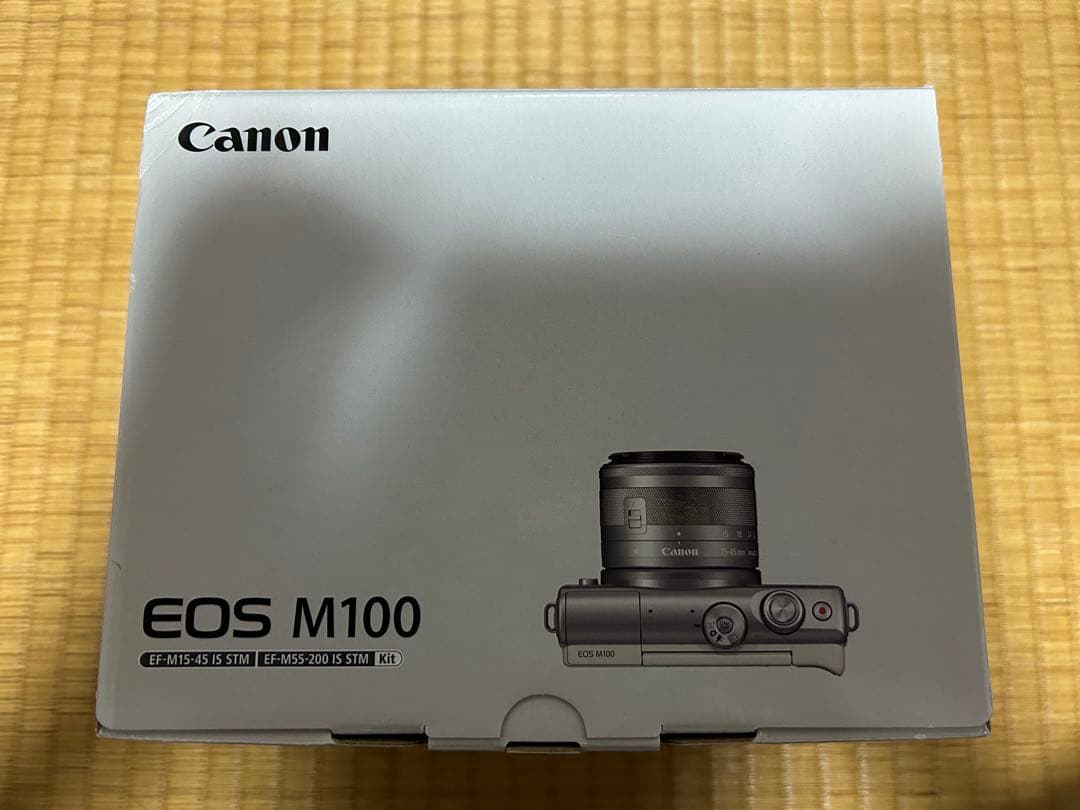 Canon EOS M100 ミラーレスカメラ 15-45mmレンズ付き
