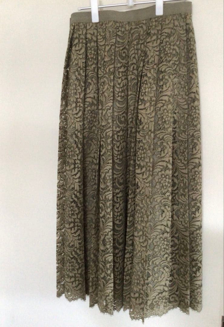 自由区　 【Class Lounge】PLEATED LACE スカートL 40