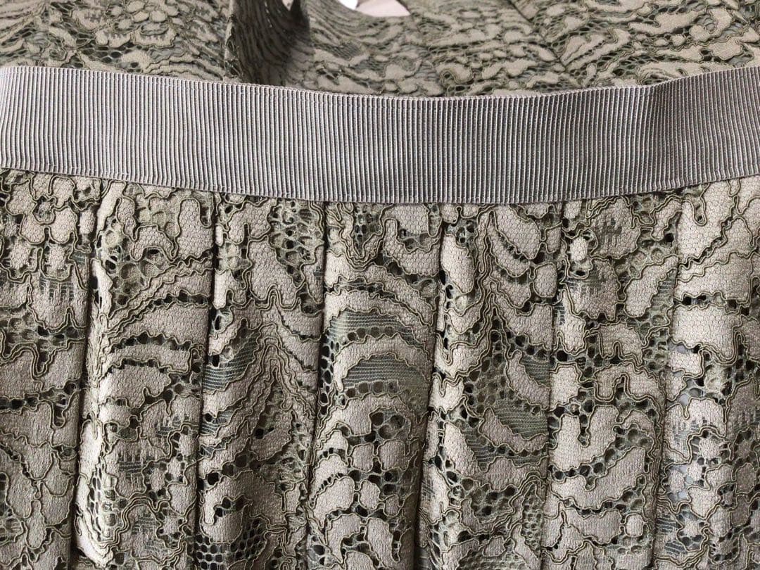 自由区　 【Class Lounge】PLEATED LACE スカートL 40