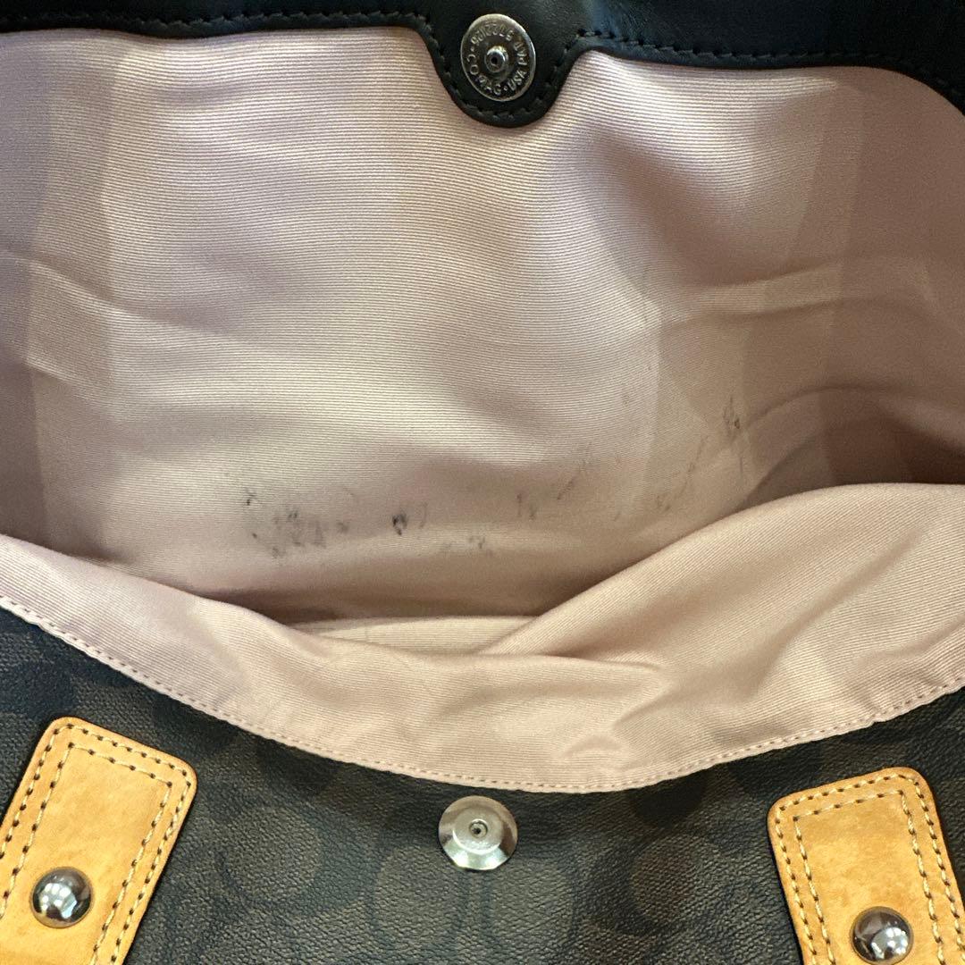 COACH コーチ シグネチャー ボストンバッグ レザー ユニセックス