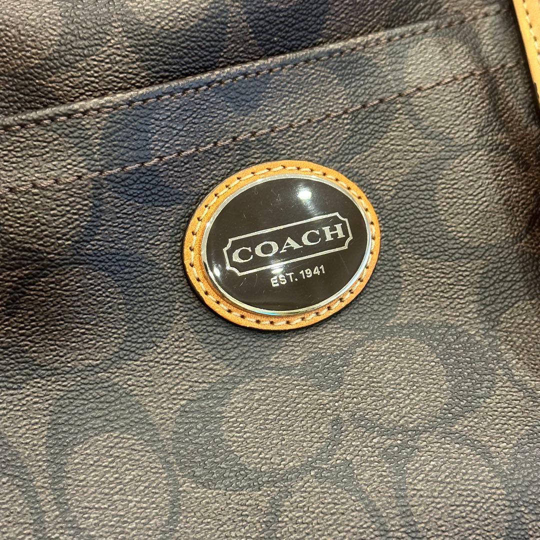 COACH コーチ シグネチャー ボストンバッグ レザー ユニセックス