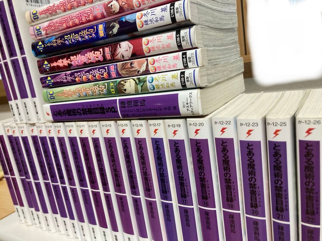 とある魔術の禁書目録 シリーズ＋とある科学の超電磁砲1-6巻　全33冊セット