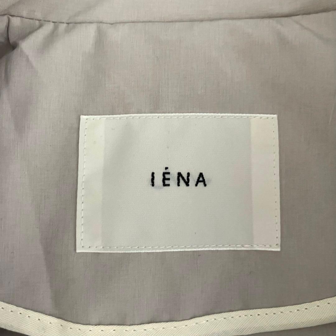 【新品タグ付】24SS IENA ポプリンオーバーショートコート ベージュ 38