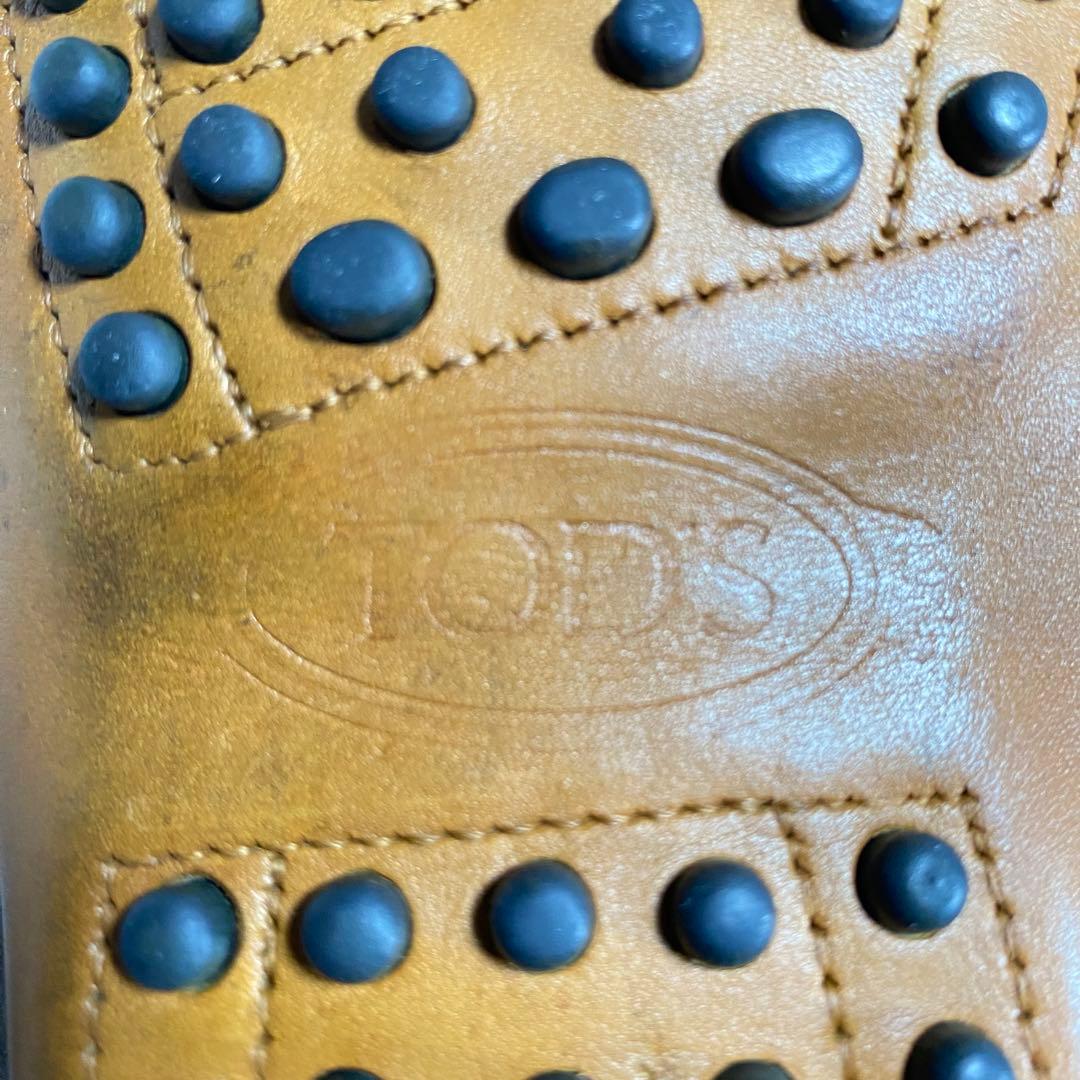 【美品】TOD'S トッズ ゴンミーニ ドライビングシューズ 25.5cm