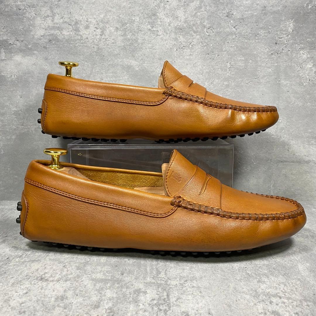 【美品】TOD'S トッズ ゴンミーニ ドライビングシューズ 25.5cm