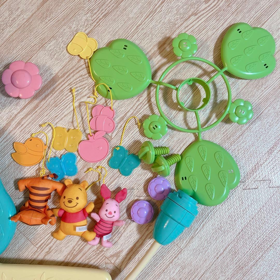 美品！くまのプーさん えらべる回転6WAY ジムにへんしんメリー プーメリー