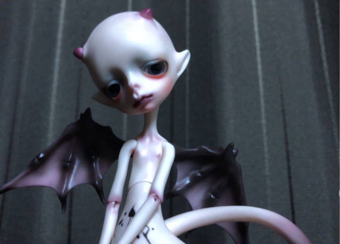 フルカスタム bjd カスタムドール アクマちゃん