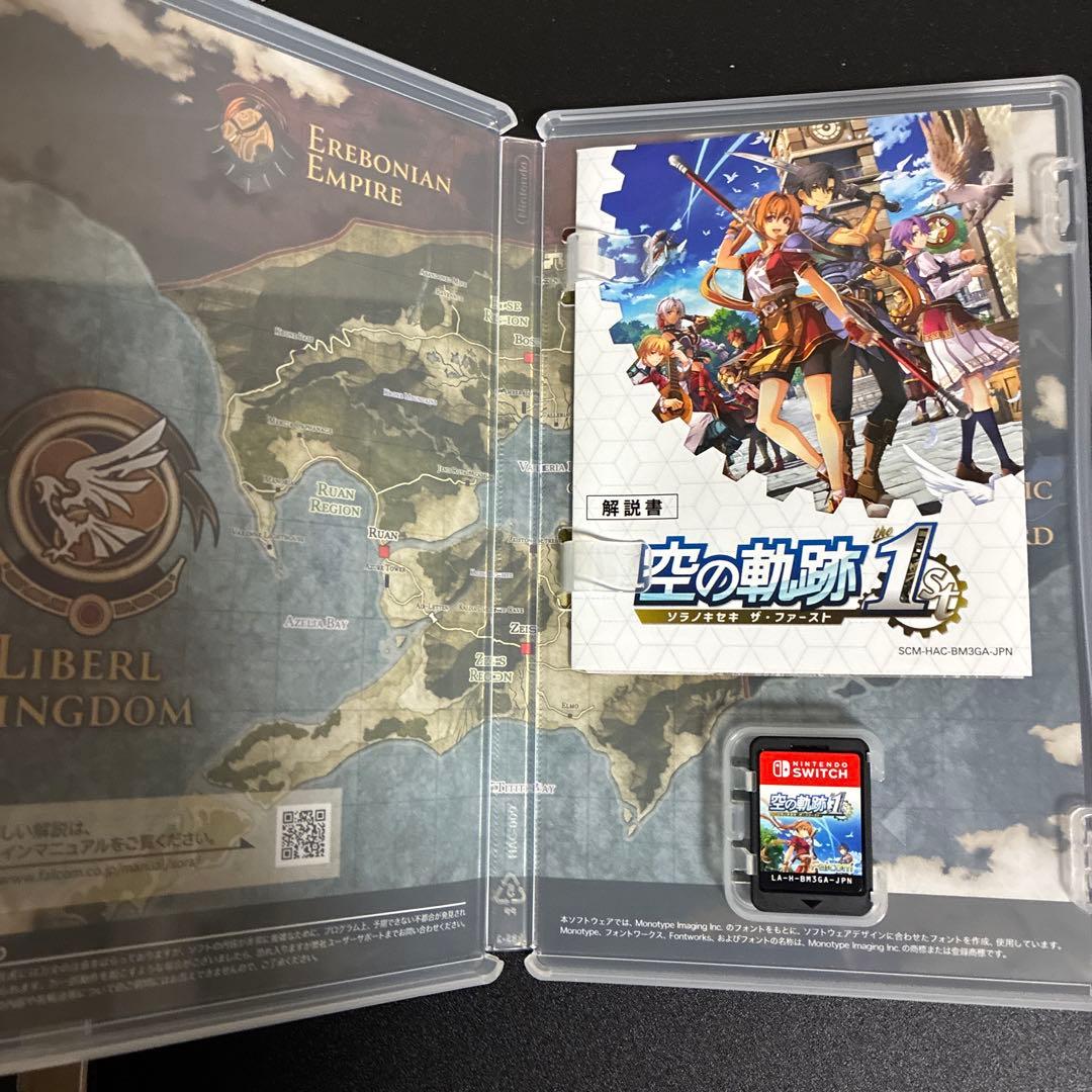 新品で購入　1度使用のみ　空の軌跡 1st Nintendo Switch