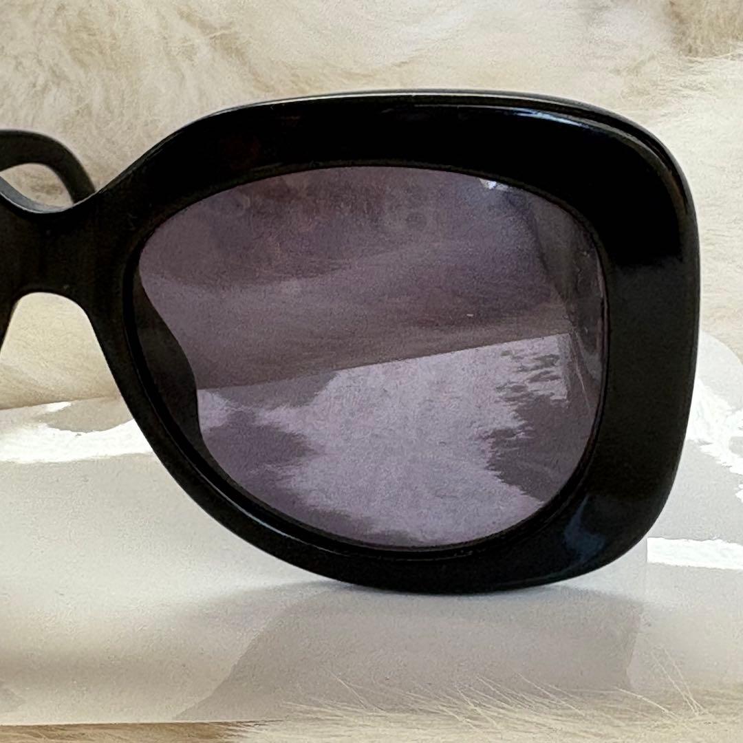 CHANEL シャネル ブラック ゴールドロゴ ココマーク フルリム サングラス