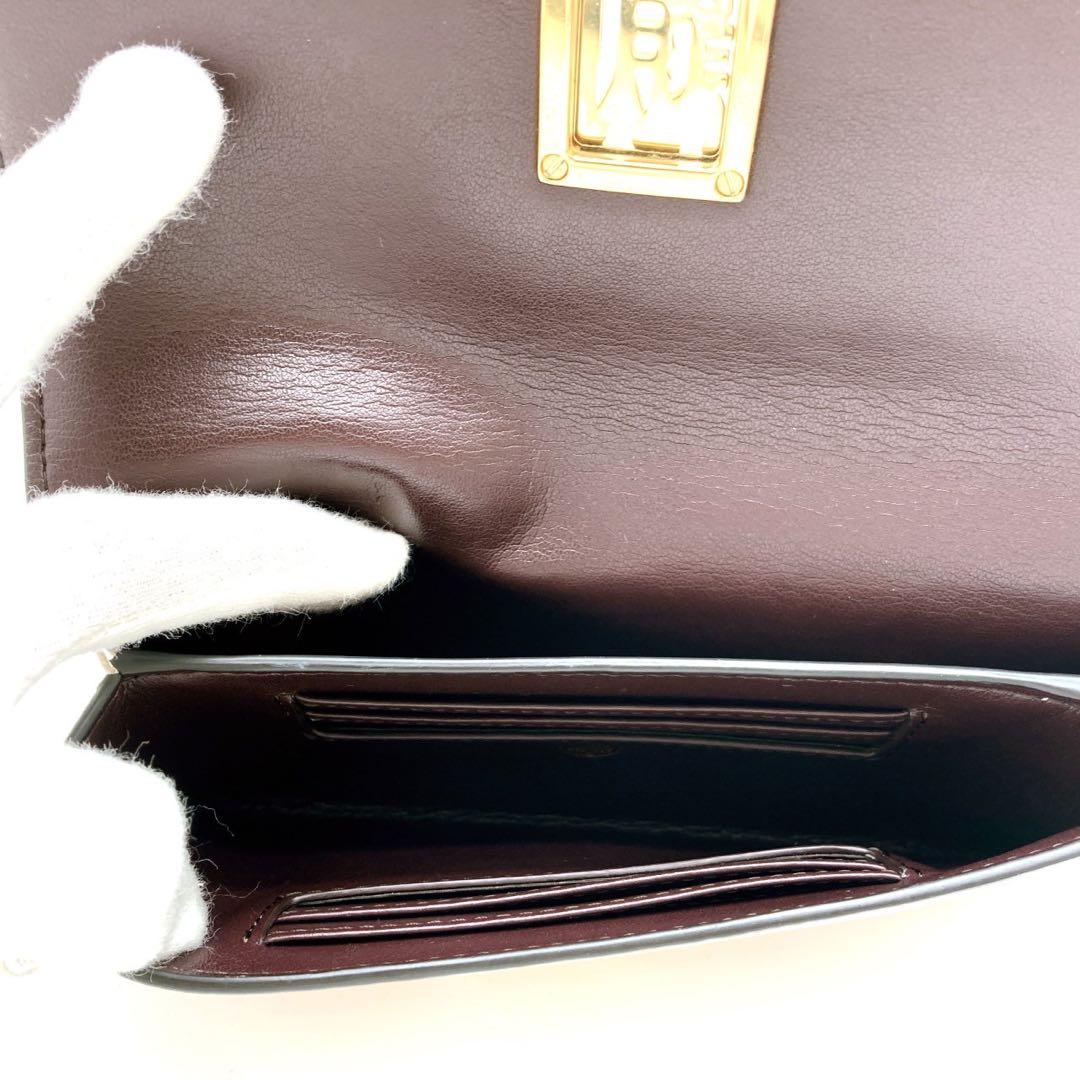 極美品 mulberry マルベリー サディ 二つ折り財布 ピンクベージュ
