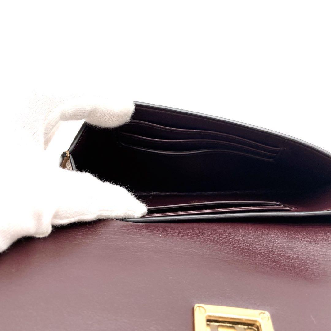 極美品 mulberry マルベリー サディ 二つ折り財布 ピンクベージュ