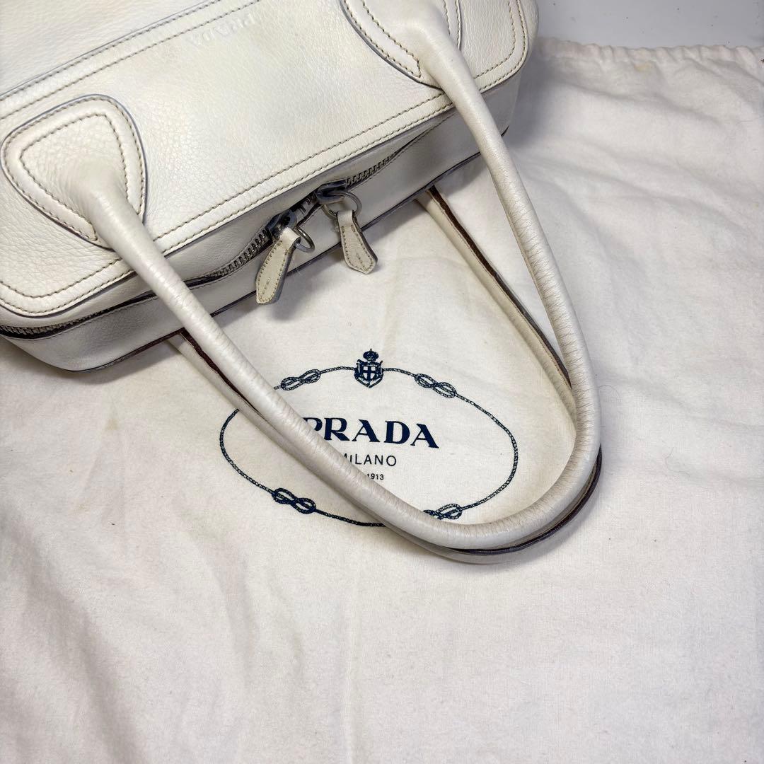 PRADA プラダ ミニボストンバッグ ハンドバッグ 肩掛 ギャンティカード