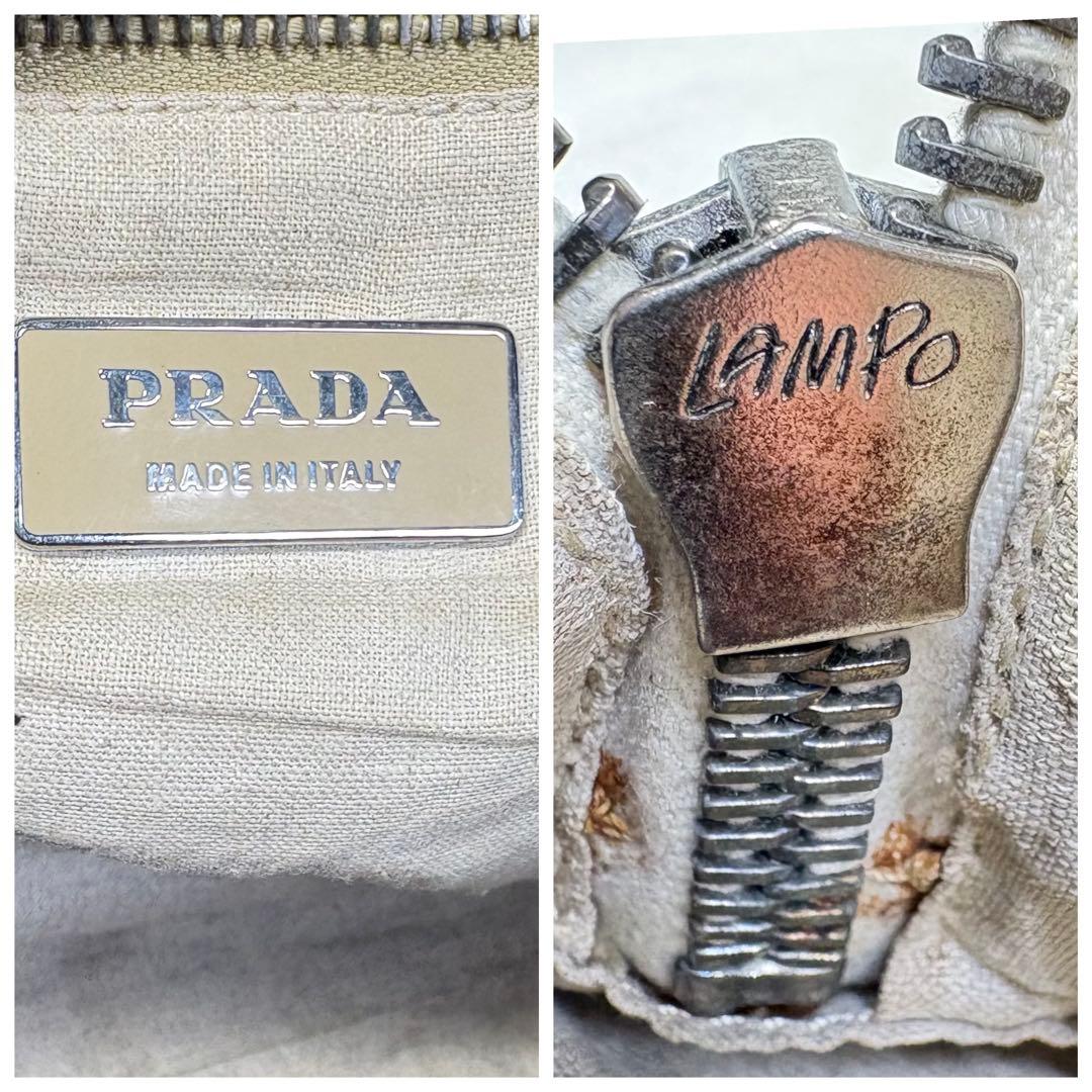 PRADA プラダ ミニボストンバッグ ハンドバッグ 肩掛 ギャンティカード
