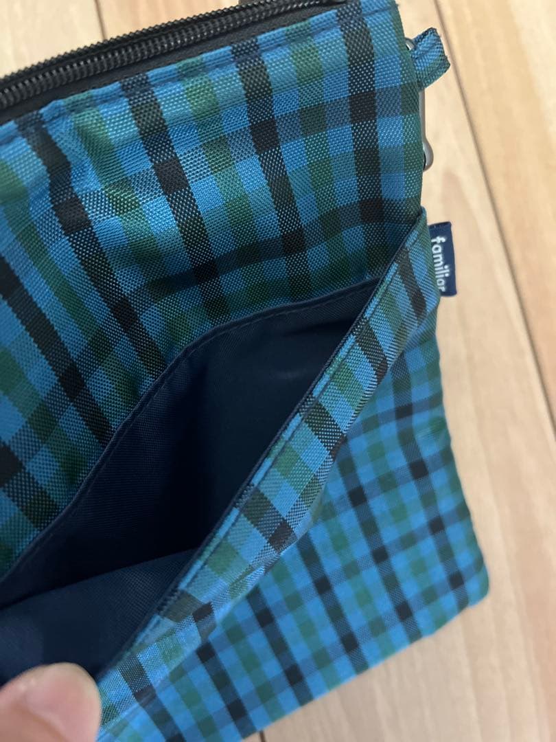 【SALE 】ファミリア　サコッシュ　チェック