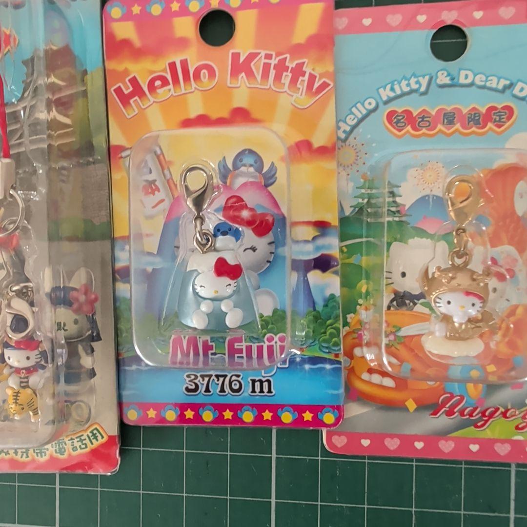 新品 未使用ハローキティ ファスナーマスコット ご当地 キティ キーホルダー