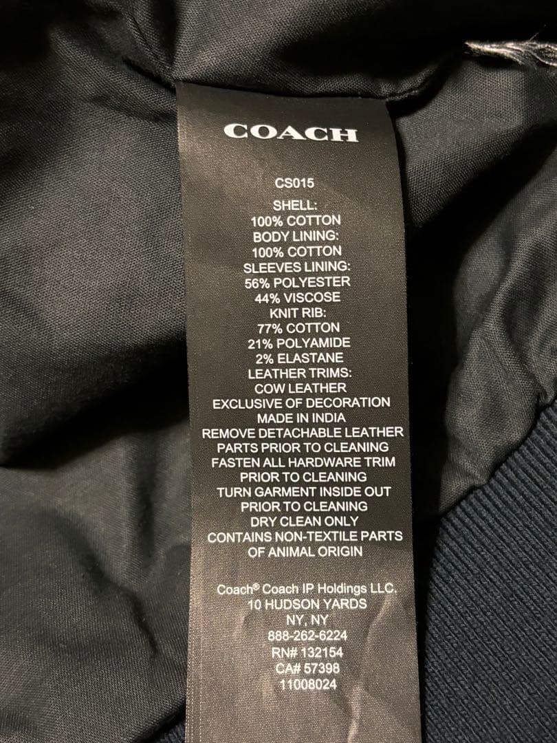 coach コーチ ハリントンジャケット