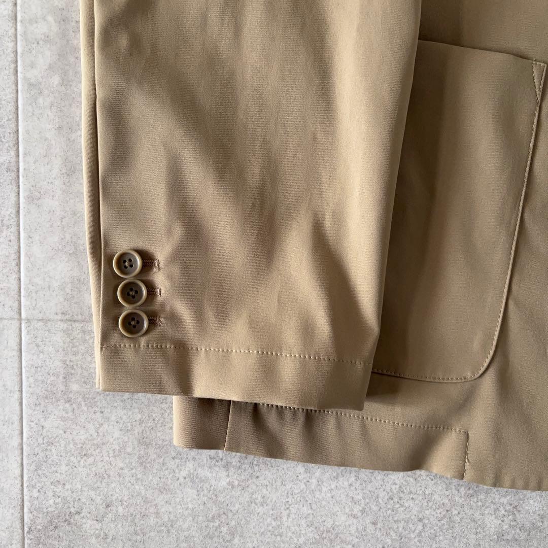 良品✨️ワークウェアスーツ ストレッチテーラードジャケット XL ベージュ 撥水