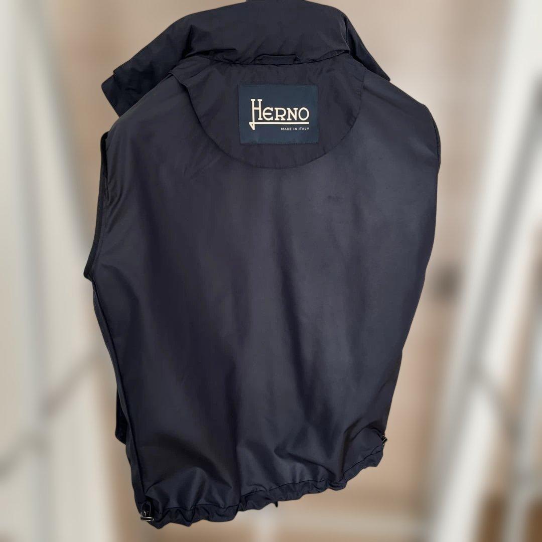 Herno/ヘルノ ブルゾン 46 ネイビー 未使用
