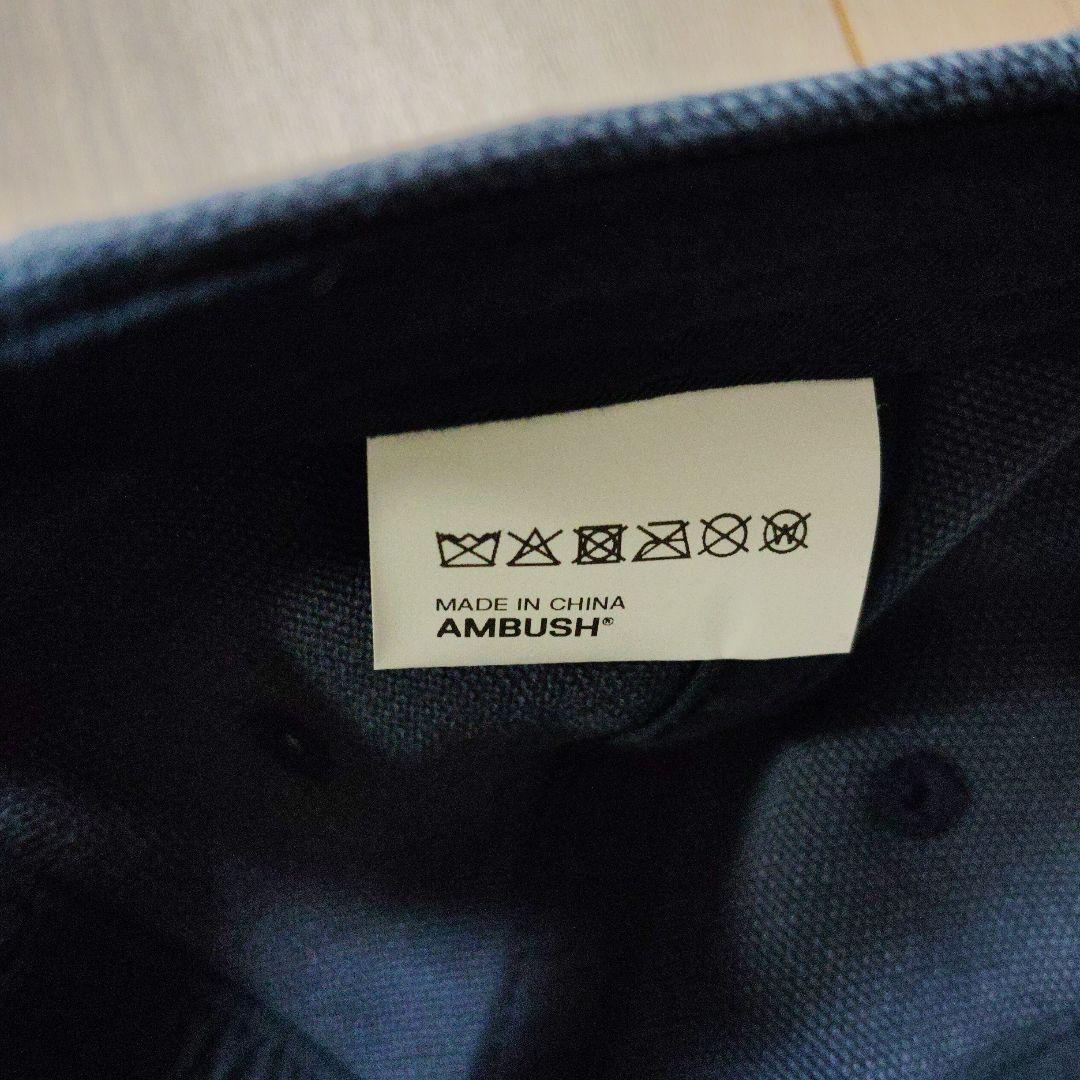greenさんへ　AMBUSH CANVAS LOGO CAP