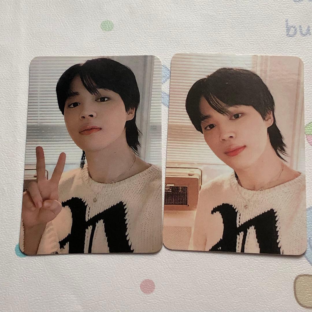 BTS 防弾少年団 ジミン JIMIN FACE ラキドロ トレカ 2枚