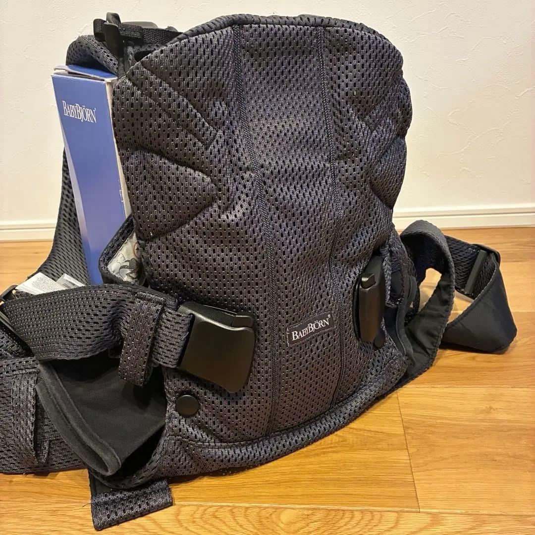 【箱あり美品】ベビービョルン 抱っこ紐 ONE KAI Air アンスラサイト