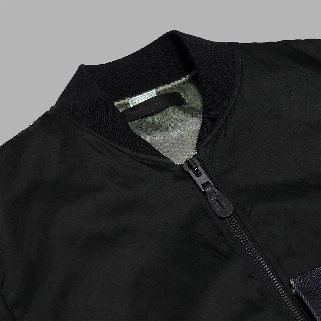 ジャケット・アウター A.PRESSE Vintage Silk L-2B Flight Jacket
