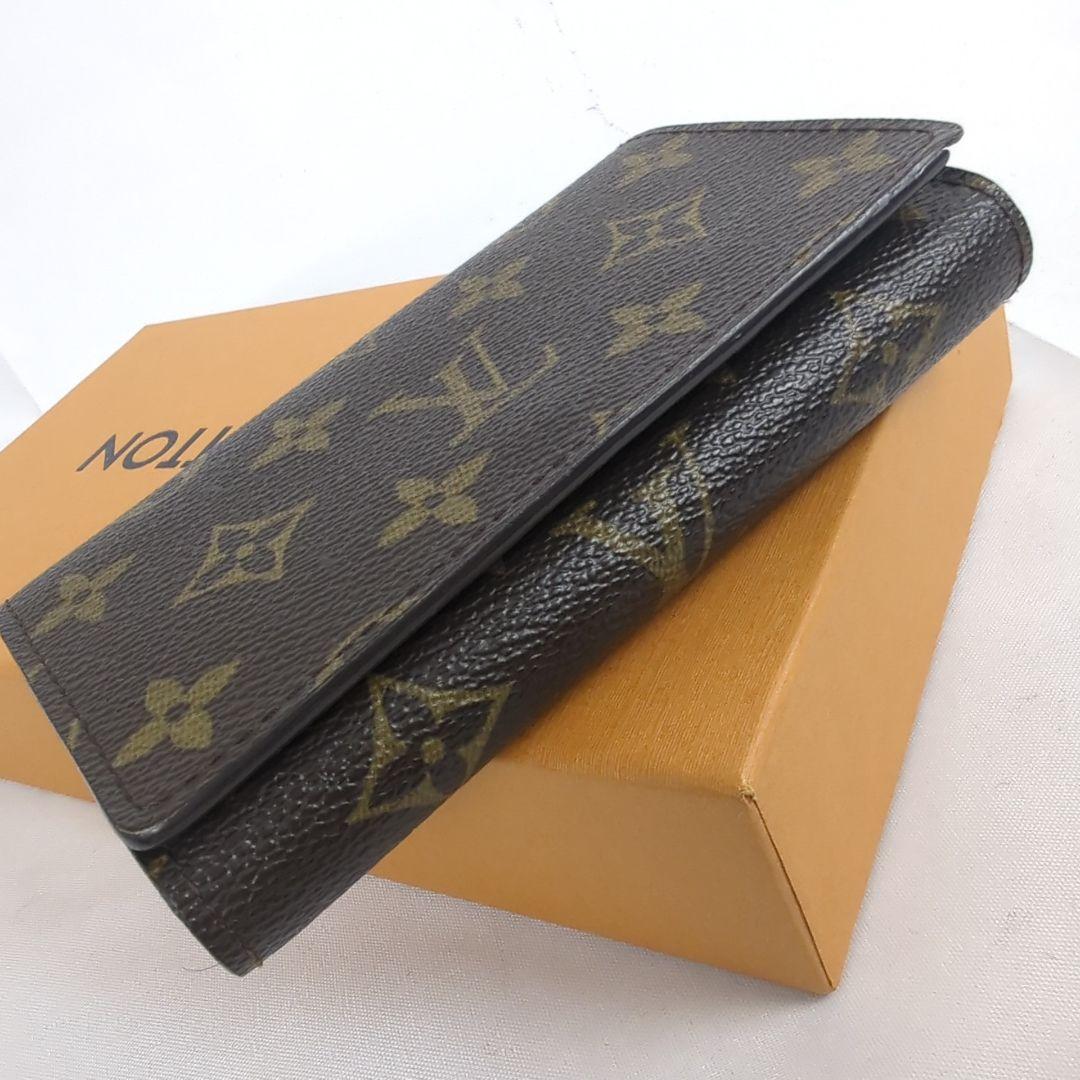 【美品】LOUISVUITTON ルイヴィトン モノグラム 二つ折り 財布