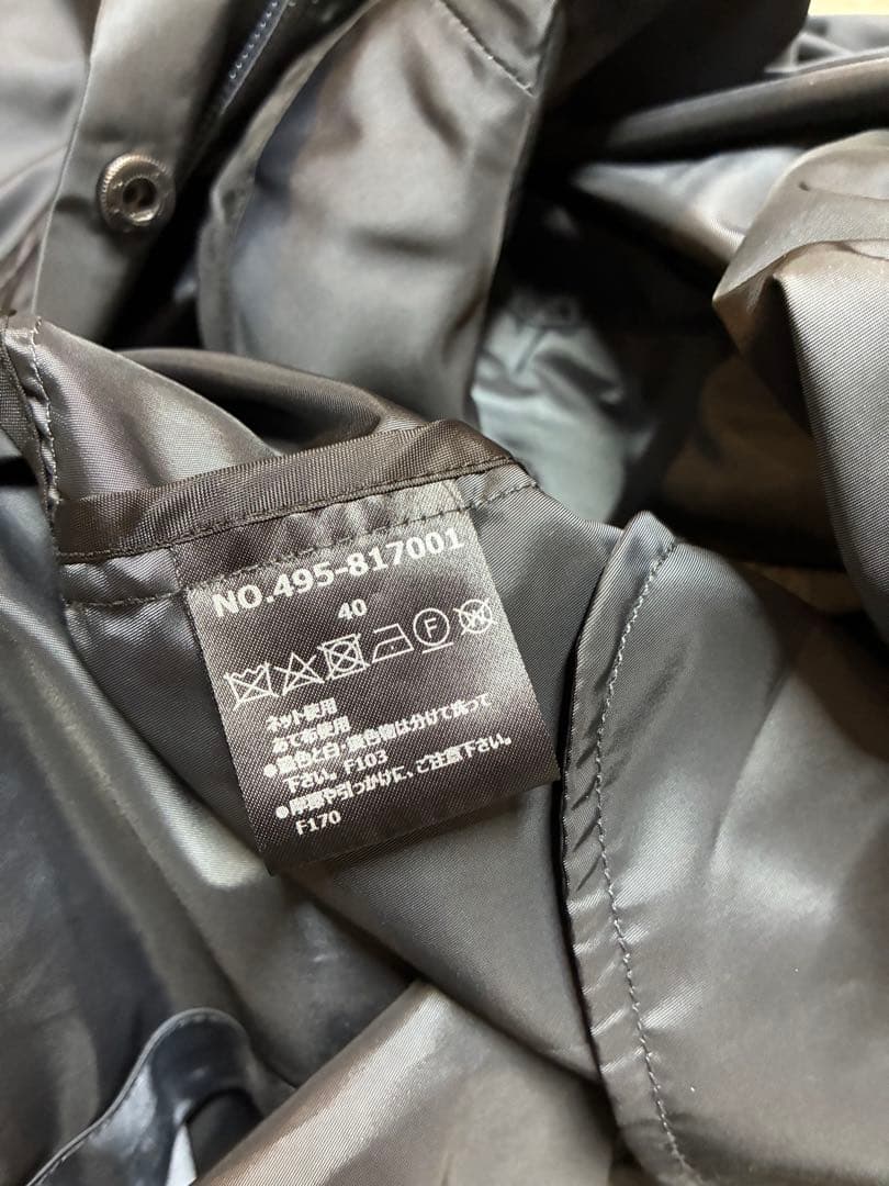 4298 KOMURO SHIZUKAフリルコート黒ブラックAライン希少