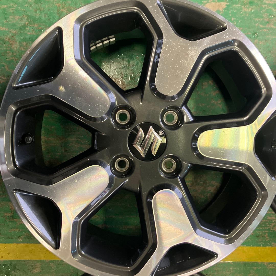 SUZUKIホイール INSET45 15×41/2J 4本 ハスラー新車外し