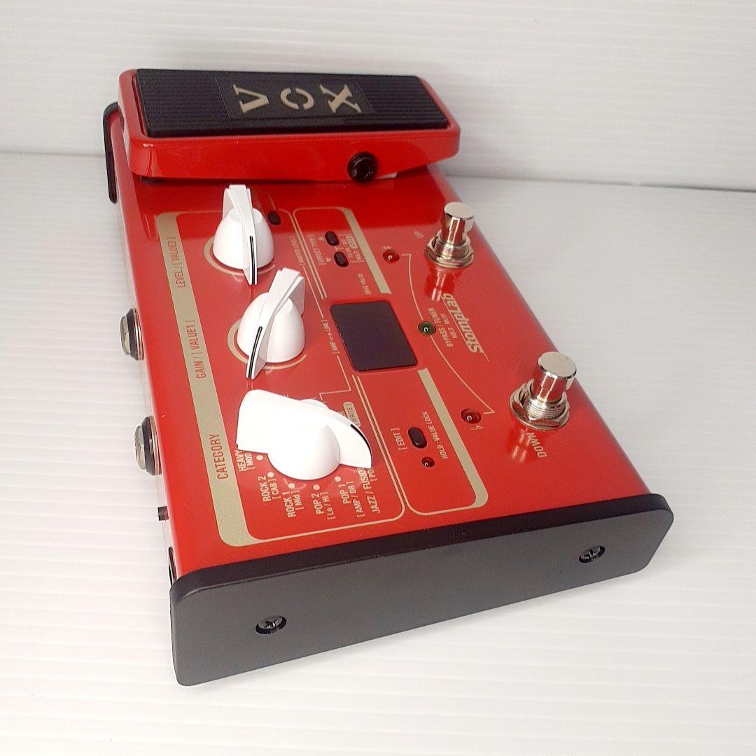 【電源付き】VOX ベース用 マルチエフェクター StompLab SL2B　赤