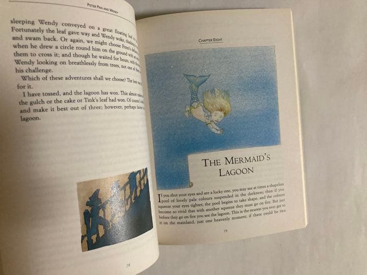 Peter Pan and Wendy 英語 洋書 英国有名イラストレーター挿絵