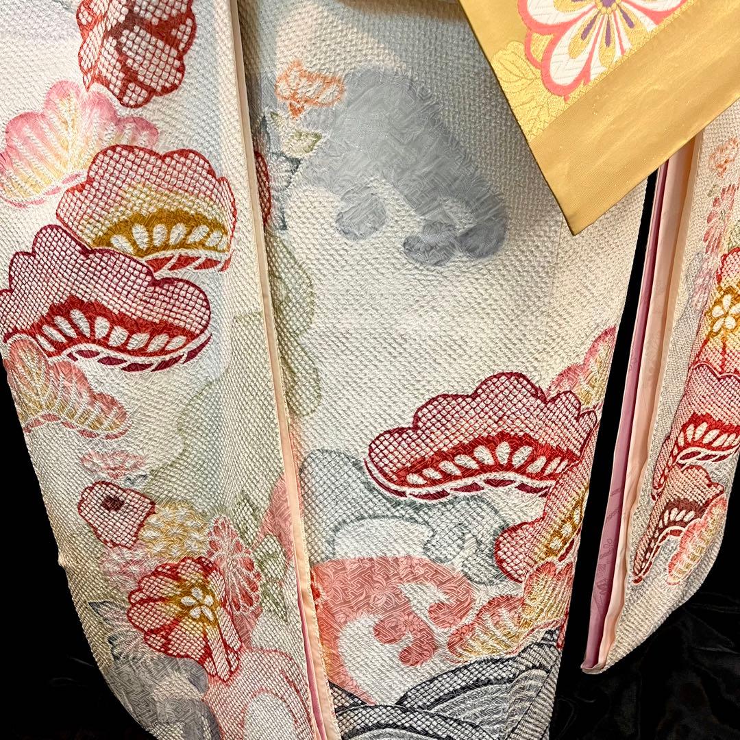 ■逸品■総絞り■吉祥松菊■古典正絹振袖フルセット■成人式結婚式■振袖一式