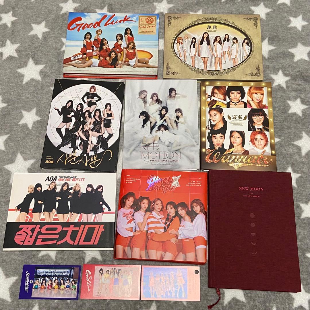 AOA 韓国盤 8枚セット トレカなし