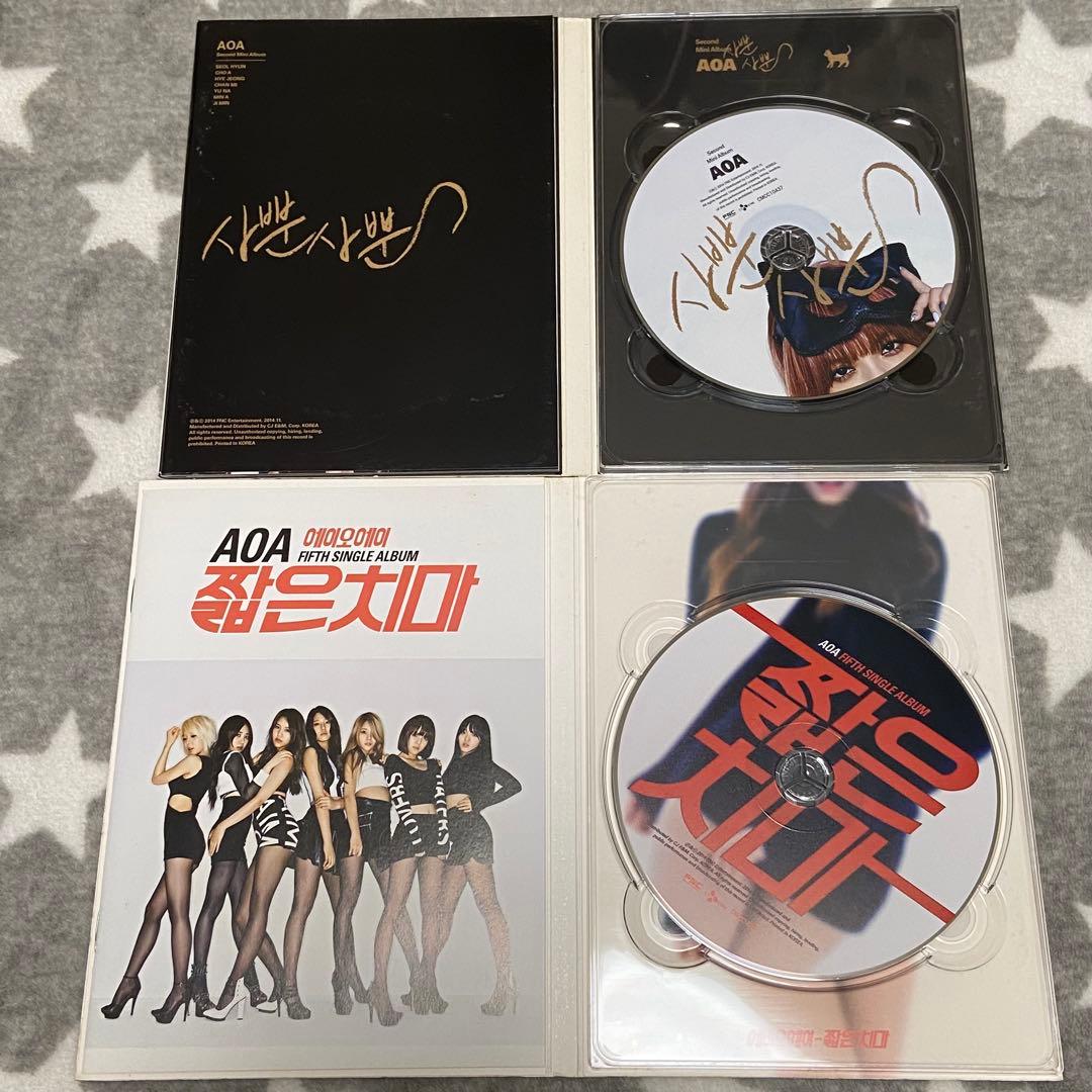 AOA 韓国盤 8枚セット トレカなし