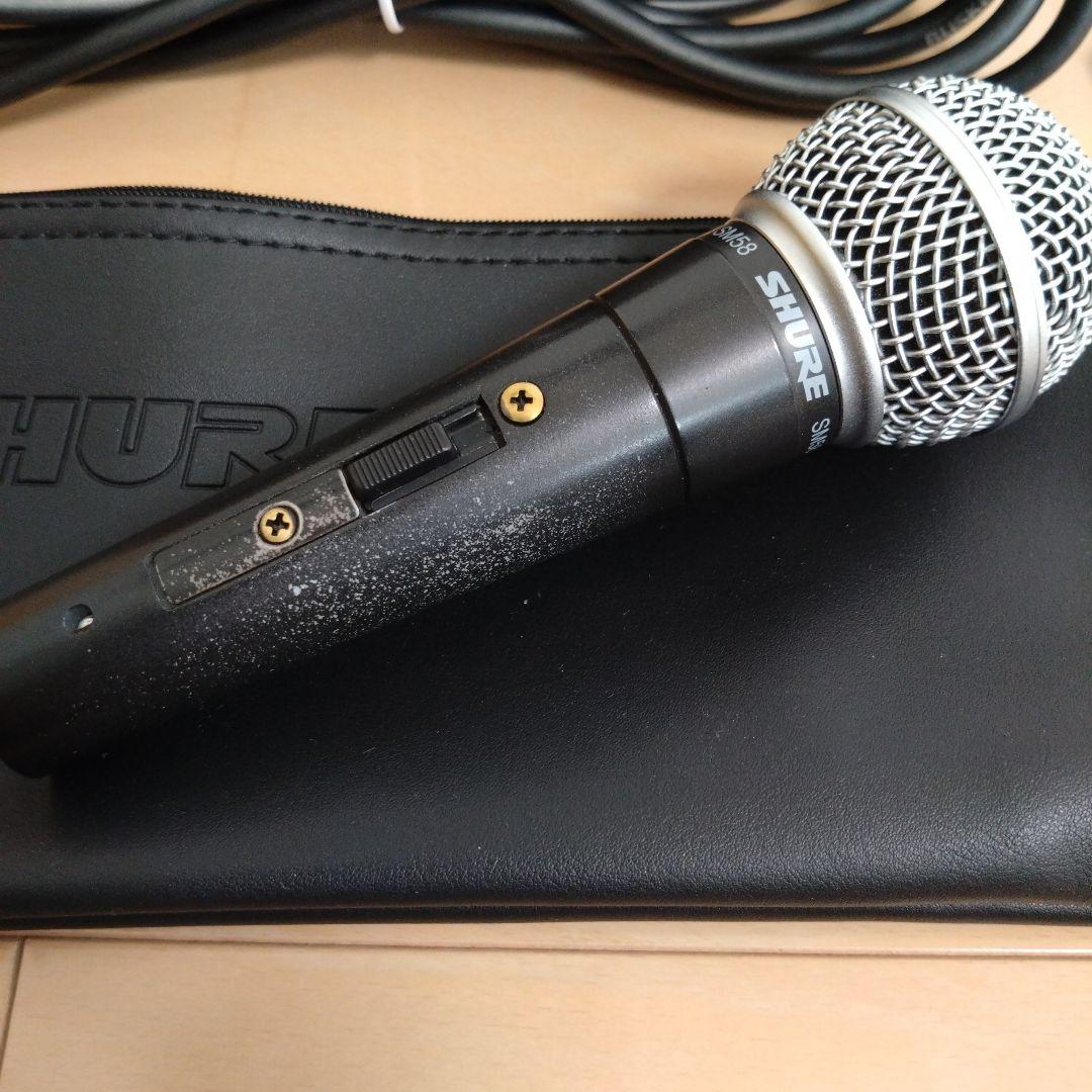 SHURE SM58SE ダイナミックボーカルマイク【マイクケーブル付き】