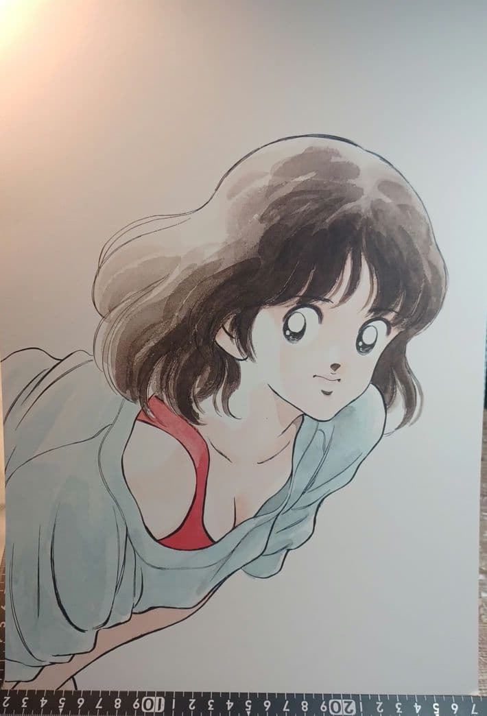 タッチ複製原画集　あだち充自選　1988年
