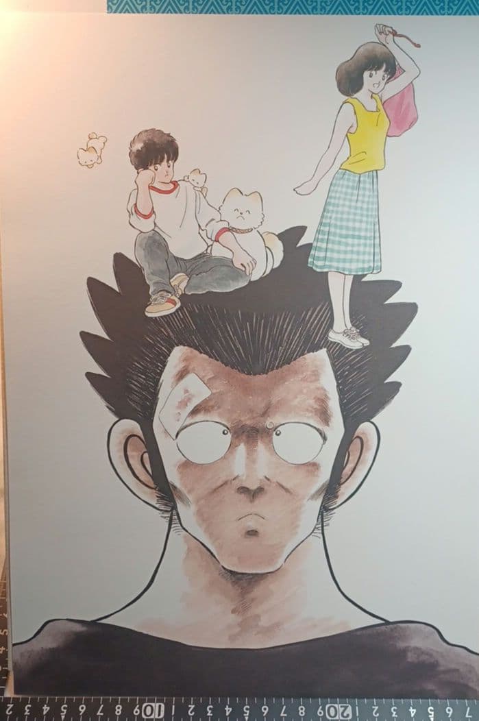 タッチ複製原画集　あだち充自選　1988年