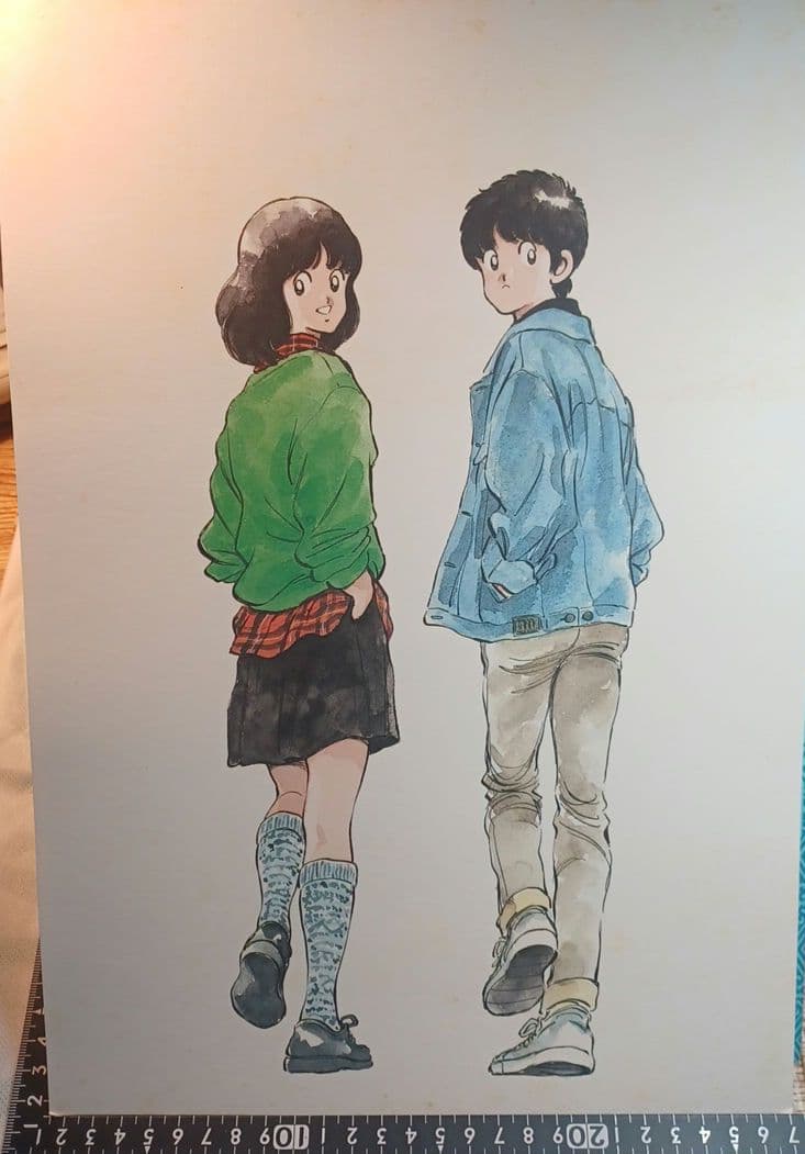 タッチ複製原画集　あだち充自選　1988年