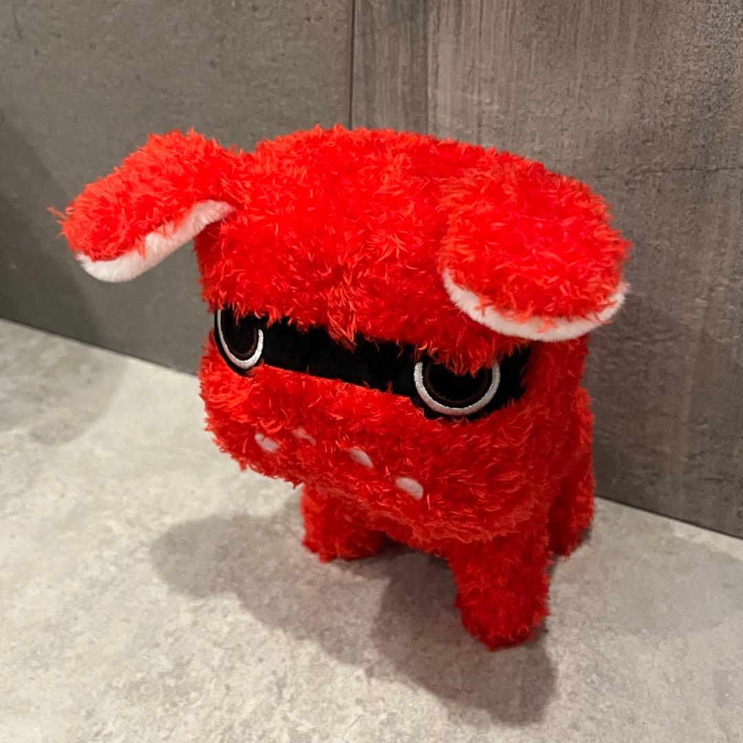【翔君】抱っこデリ丸 レッド 赤 ぬいぐるみ 三菱 デリカミニ 人気
