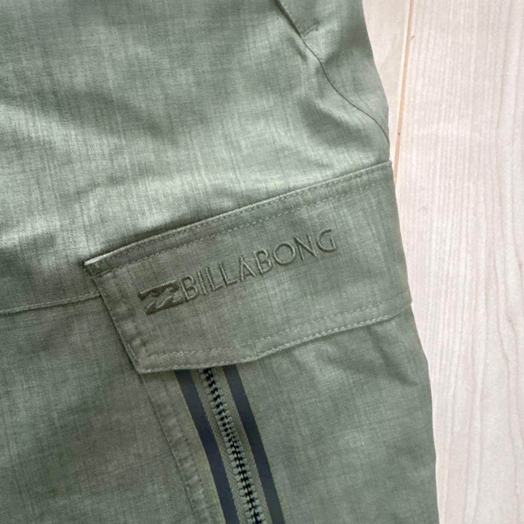 最終値下げ良品BILLABONG ビラボン　スノーボードウェアMサイズ上下ベルト