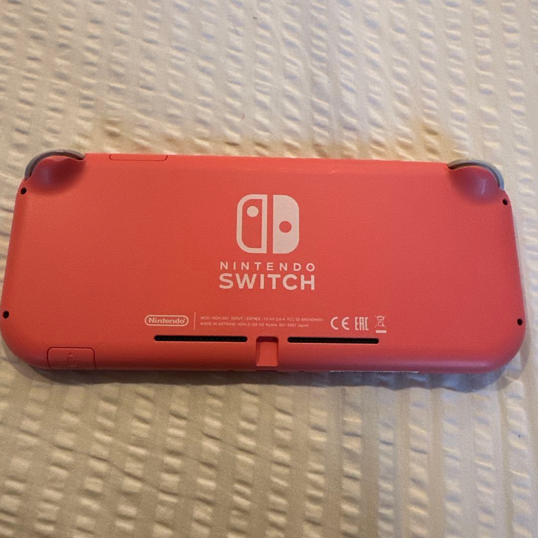 ニンテンドーSwitch ライト　ピンク　SDカード64GB付き