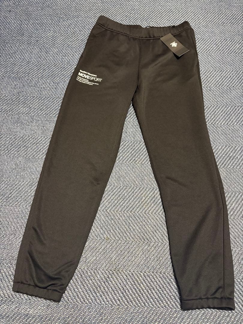 DESCENTE ライトスムーススウェット 上下　L ブラック